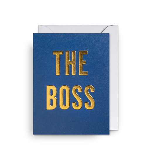 Kelly Hyatt The Boss Bold Mini Card