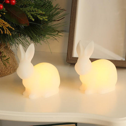 Ellin Rabbit LED Candle Lamp (Set of 2)