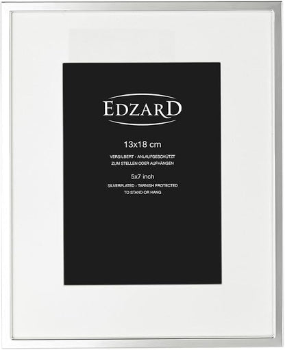 Edzard Empola Picture Frame With Mount 13 X 18 Cm Silver-Plated