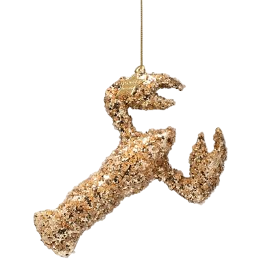 Vondels Gold Lobster Ornament – 14 cm