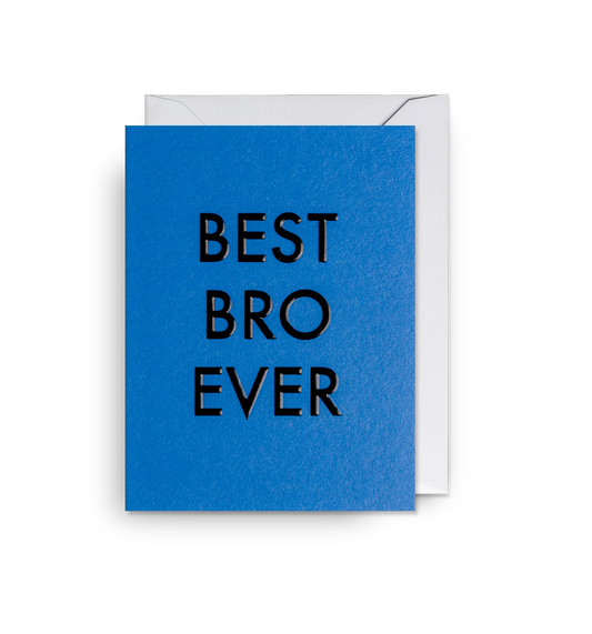 Kelly Hyatt Best Bro Ever Mini Card