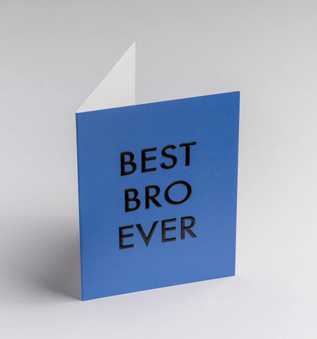 Kelly Hyatt Best Bro Ever Mini Card