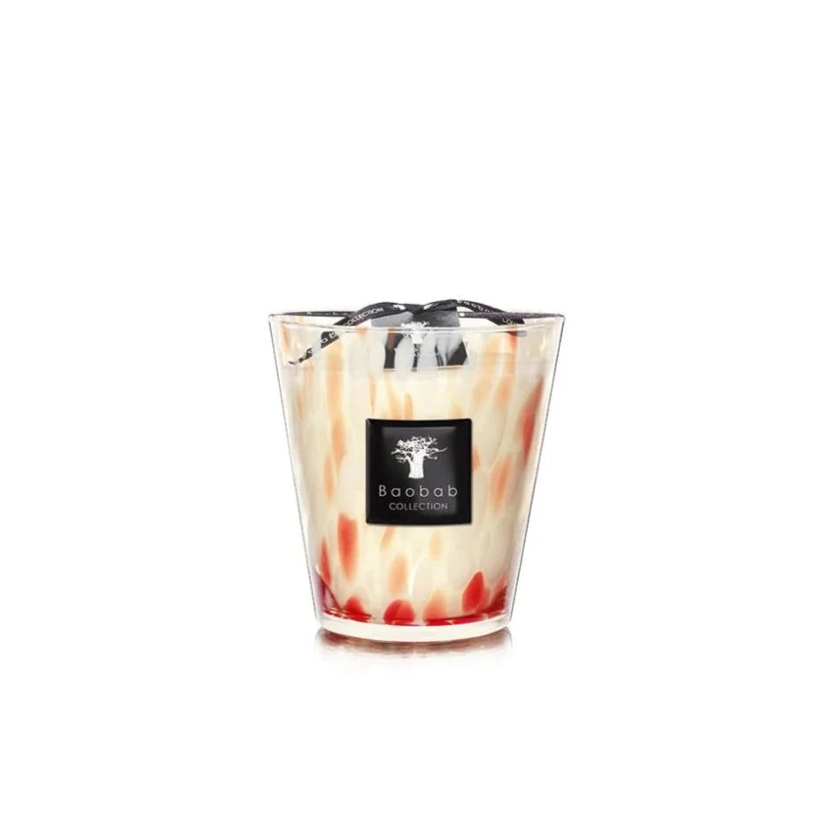 Baobab Pearl Coral Scented Candle (Floral)