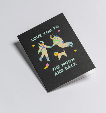 Naomi Wilkinson Astronauts To the Moon and Back Mini Card, view 2