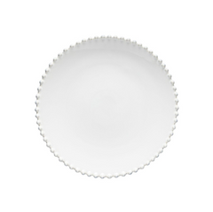 Pearl Plate in White