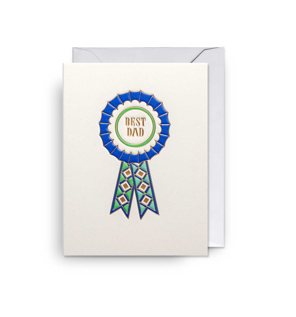 Hanna Werning Best Dad Rosette Mini Card