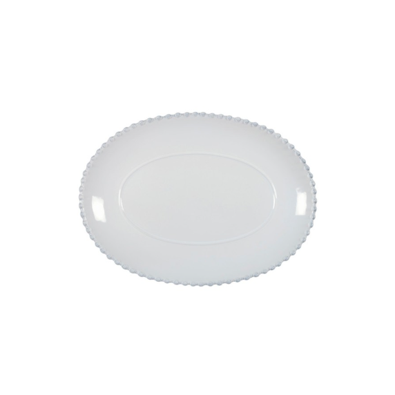 Costa Nova Pearl Oval Platter in White