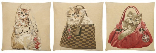 Cushion Cover Bag Cats