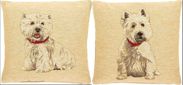 Cushion Cover Westie 33x33