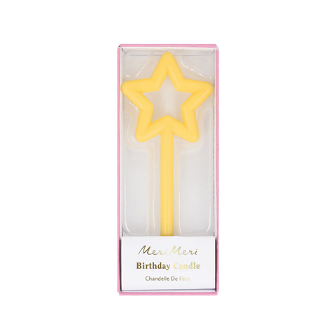 Meri Meri Slim Star Candle