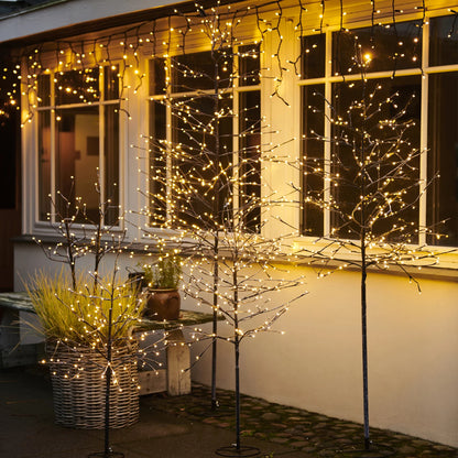 Alex Christmas LED Tree 80cm (Set of 2), view 4