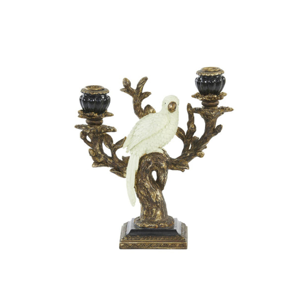 Nyasa Antique Bronze Candle Holder