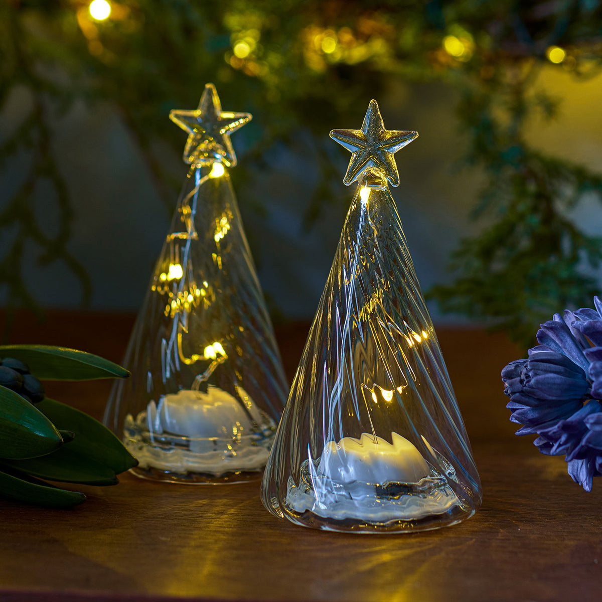 Sirius Wave Tree 11cm LED Lamp (Set of 2)