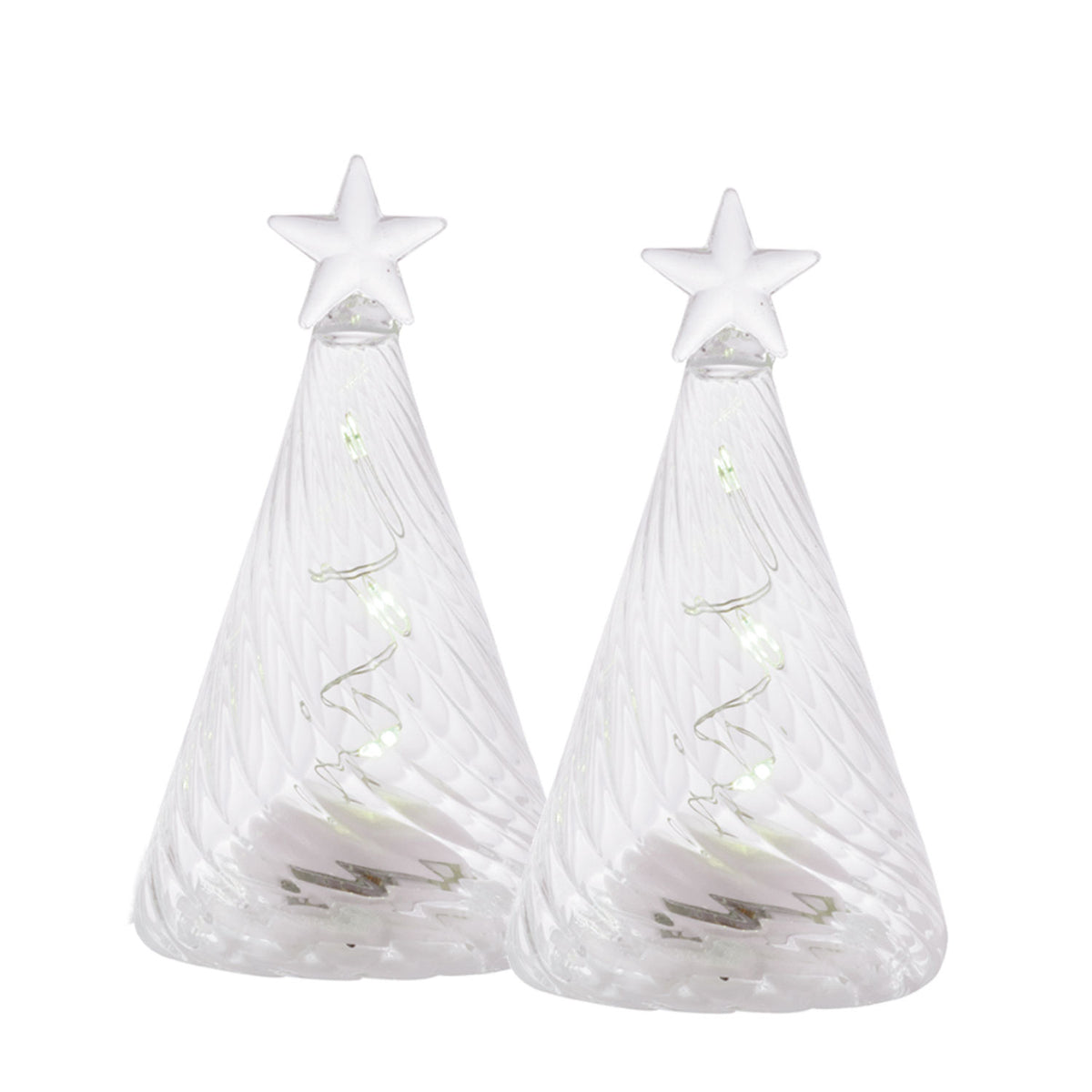 Sirius Wave Tree 11cm LED Lamp (Set of 2)