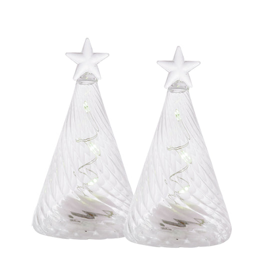 Sirius Wave Tree 11cm LED Lamp (Set of 2)