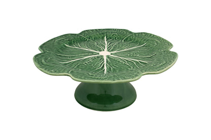 Bordallo Pinheiro Cabbage Cake Stand 31cm