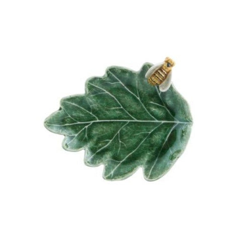 Bordallo Countryside Leaf Oak Tree with Bee