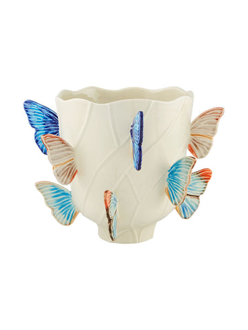 Bordallo Cloudy Butterflies Small Vase 24 cm