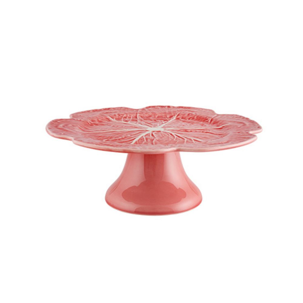 Bordallo Pinheiro Cabbage Cake Stand 31cm, view 2