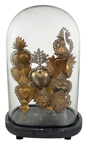 Heart Glass Dome