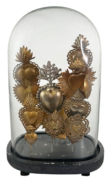 Heart Glass Dome