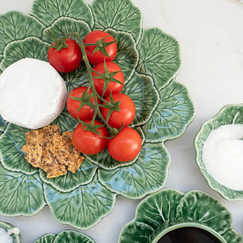 Bordallo Geranium Leaf Charger Plate 33cm