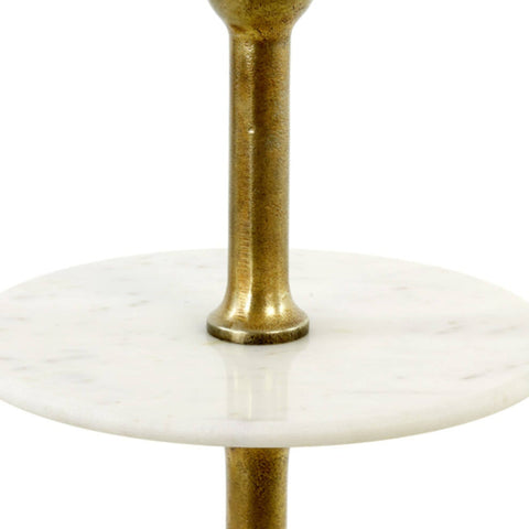 Vermentino Marble 3 Layer Etagere Stand