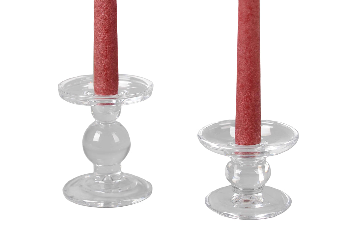 Rasteli - Olleke Bolleke - Glass Candle Holder on Foot, view 2