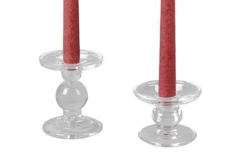 Rasteli - Olleke Bolleke - Glass Candle Holder on Foot