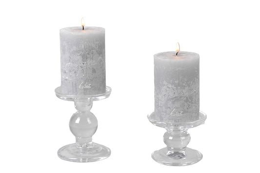 Rasteli - Olleke Bolleke - Glass Candle Holder on Foot