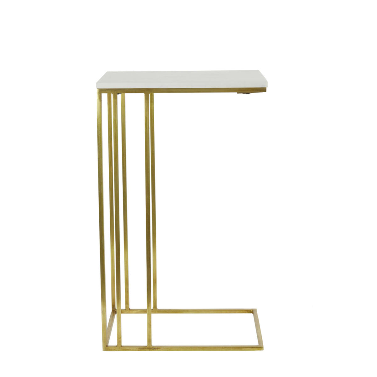 Roshan Marble Side Table, view 5