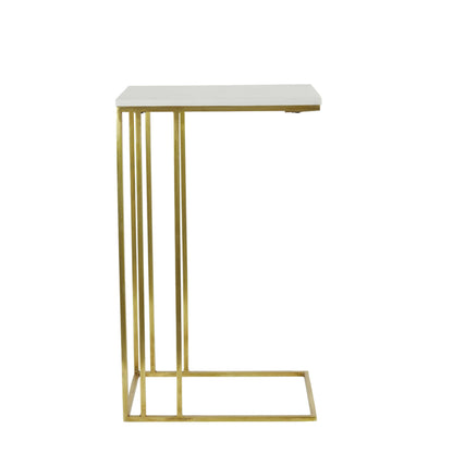 Roshan Marble Side Table, view 5