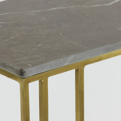 Roshan Marble Side Table, view 12