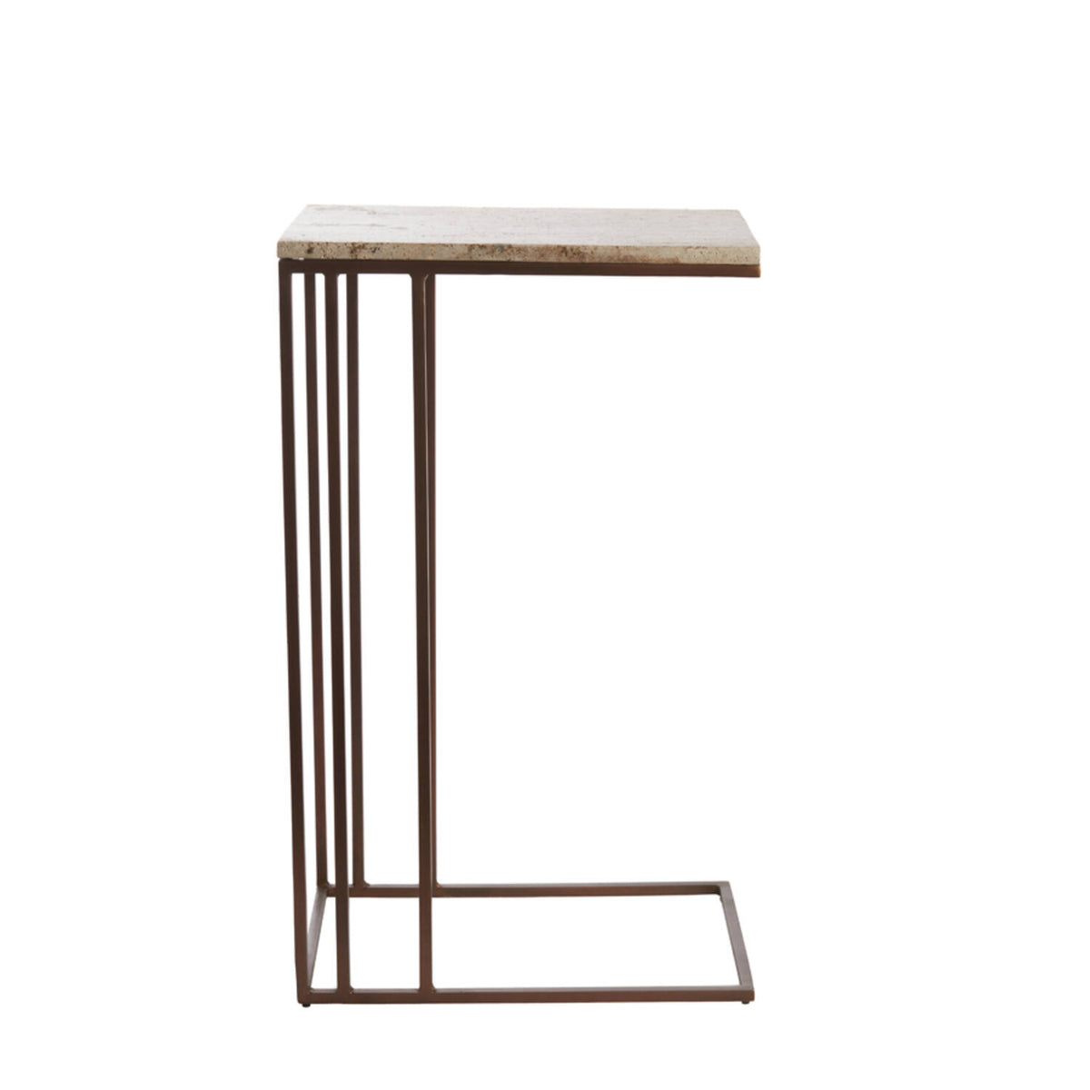 Roshan Marble Side Table, view 8