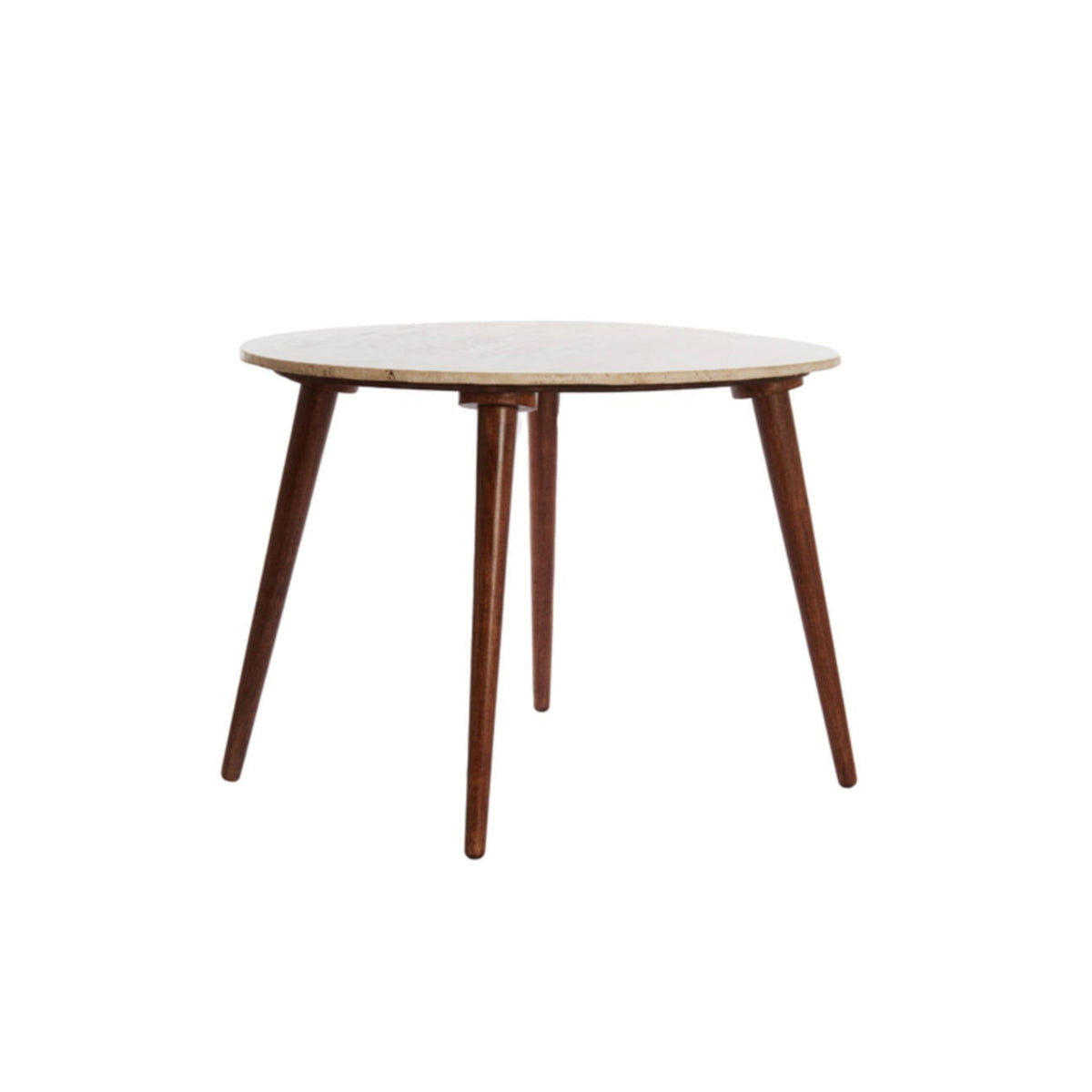 Light & Living Romano marble and mango wood coffee table