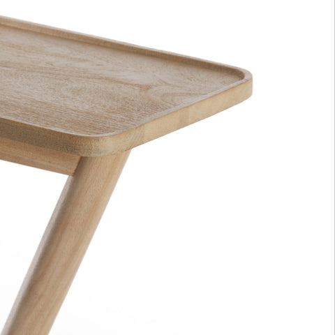 Qiano Mango Wood Side Table