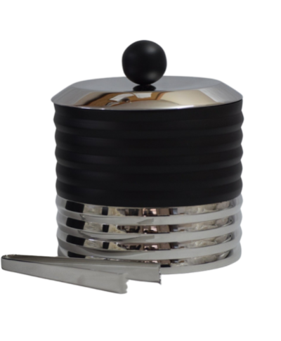 Le Mans Ice Bucket Black with Tong