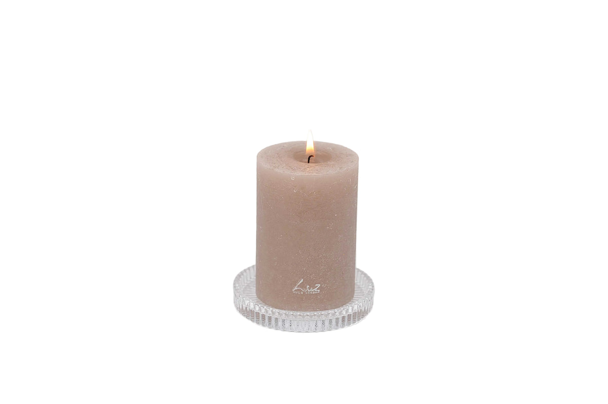 Rasteli - Ruffles - Glass Candle Coaster, view 5