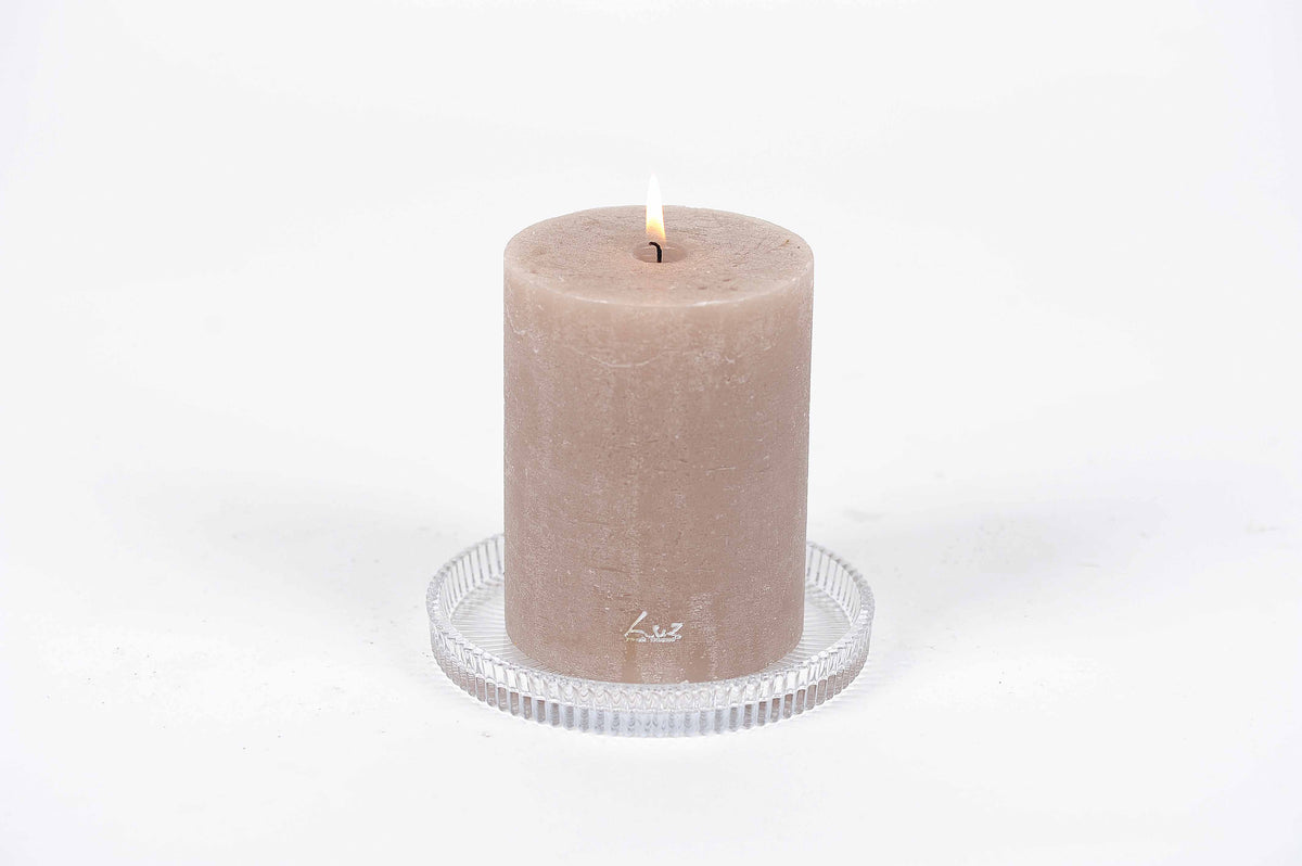 Rasteli - Ruffles - Glass Candle Coaster, view 6