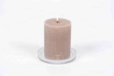 Rasteli - Ruffles - Glass Candle Coaster