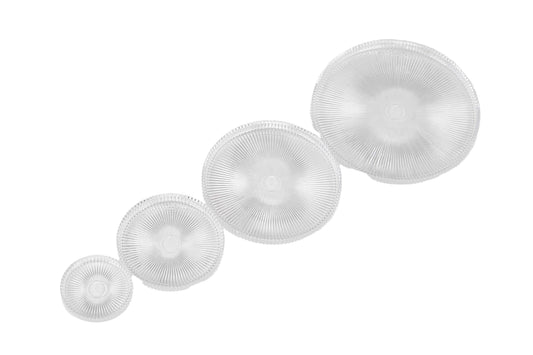 Rasteli - Ruffles - Glass Candle Coaster