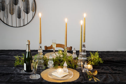 Rasteli - Ruffles - Glass Candle Coaster