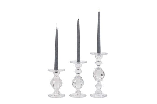 Rasteli Nid d'Abeille glass candle holder