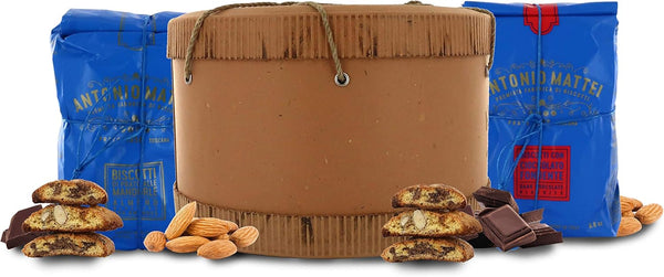 Antonio Mattei Cookies in Hat Box-Like Gift Box