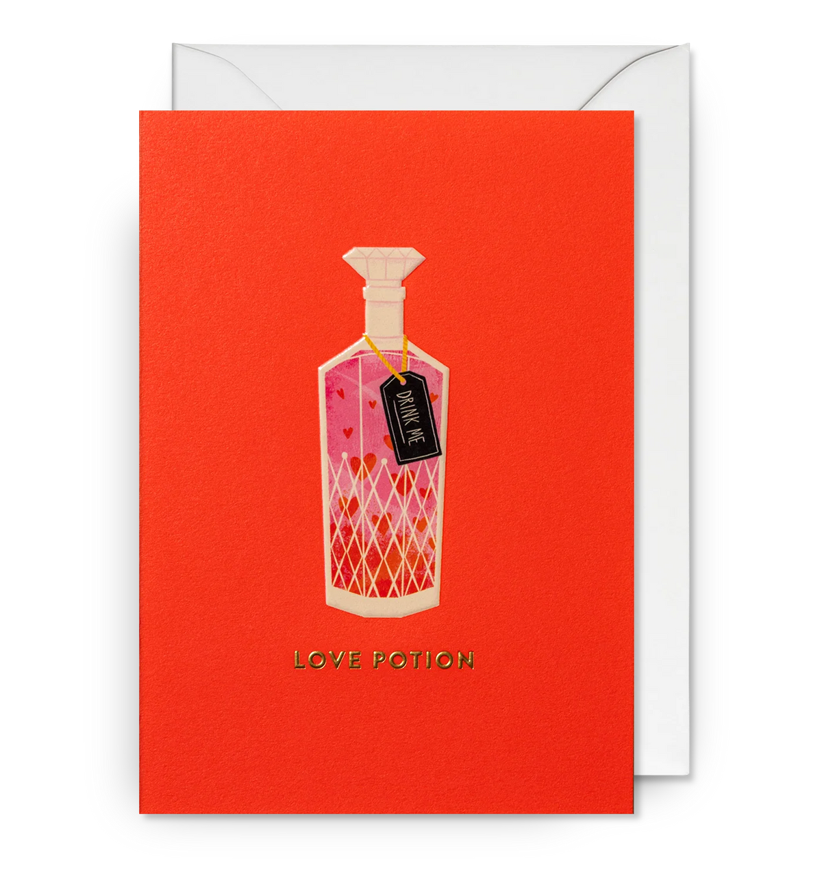 Ruby Taylor Love Potion illustrative greeting card by Klang Und Kleid
