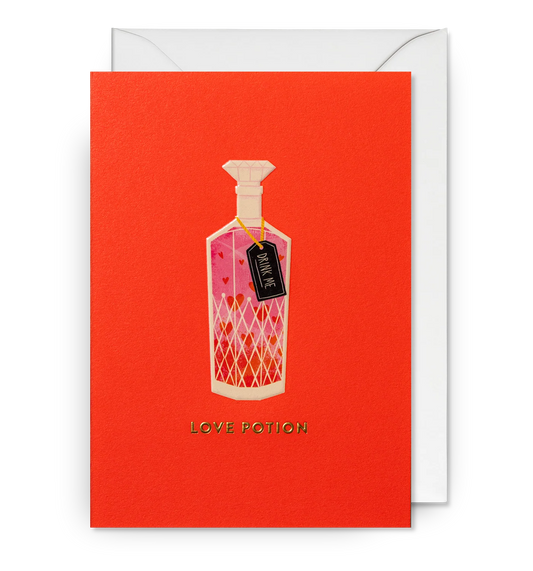 Ruby Taylor Love Potion Illustrative Greeting Card