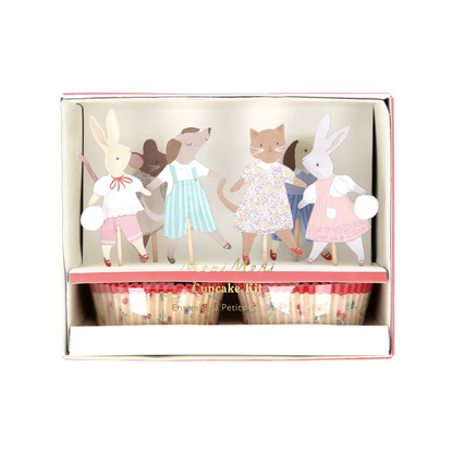 Meri Meri Animal Friends Cupcake Kit
