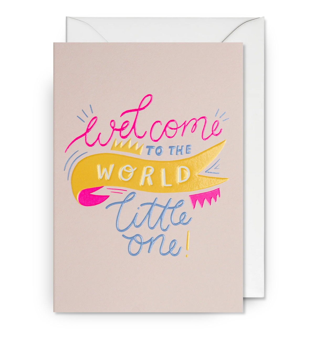Jessica Smith Welcome to the World Little One Greeting Card
