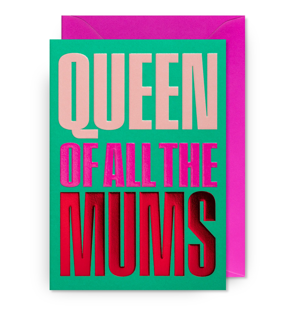 Miso Queen of All the Mums Greeting Card