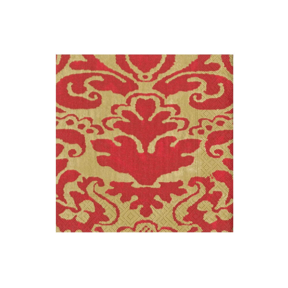 Cocktail Napkin Red Palazzo